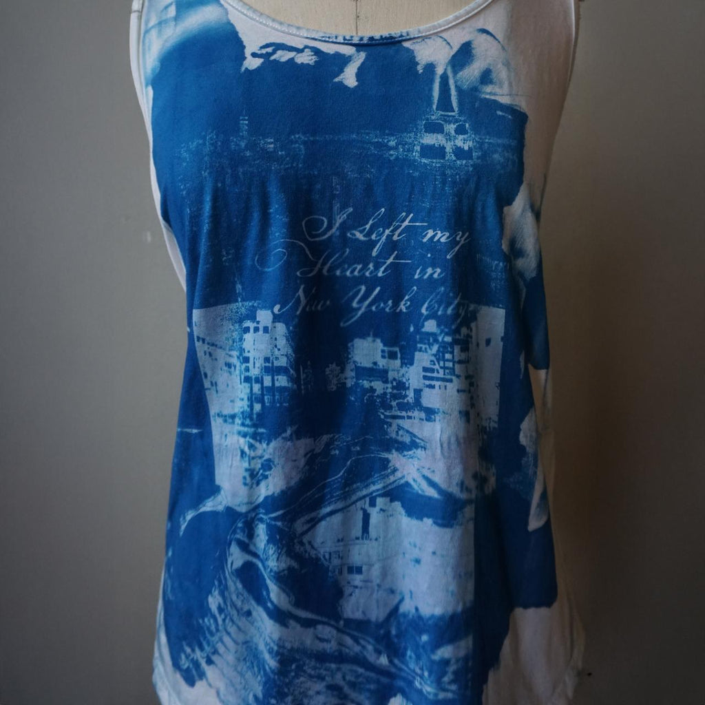 "I left my heart in New York City" Tank