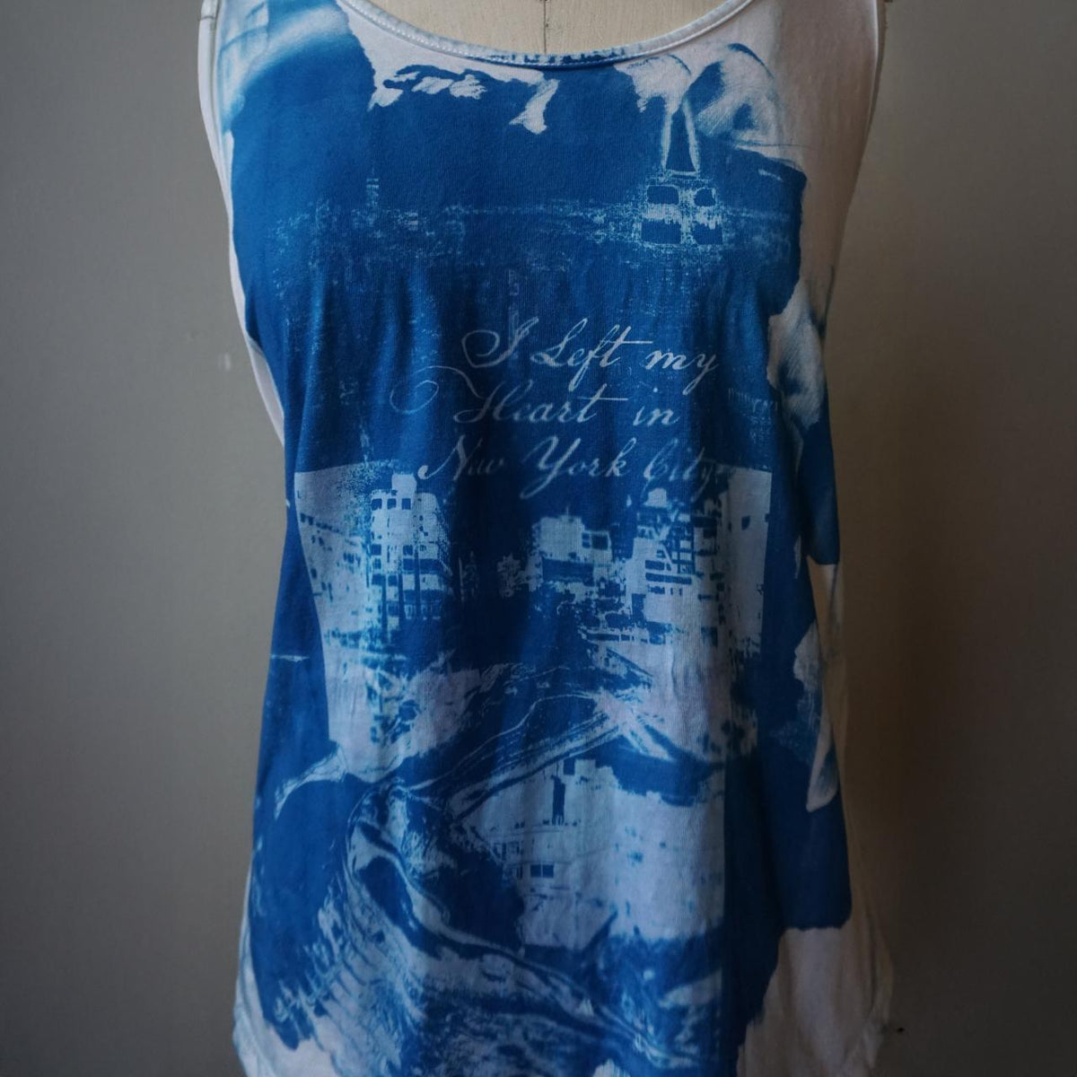 "I left my heart in New York City" Tank
