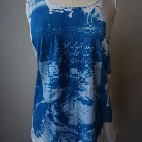 "I left my heart in New York City" Tank