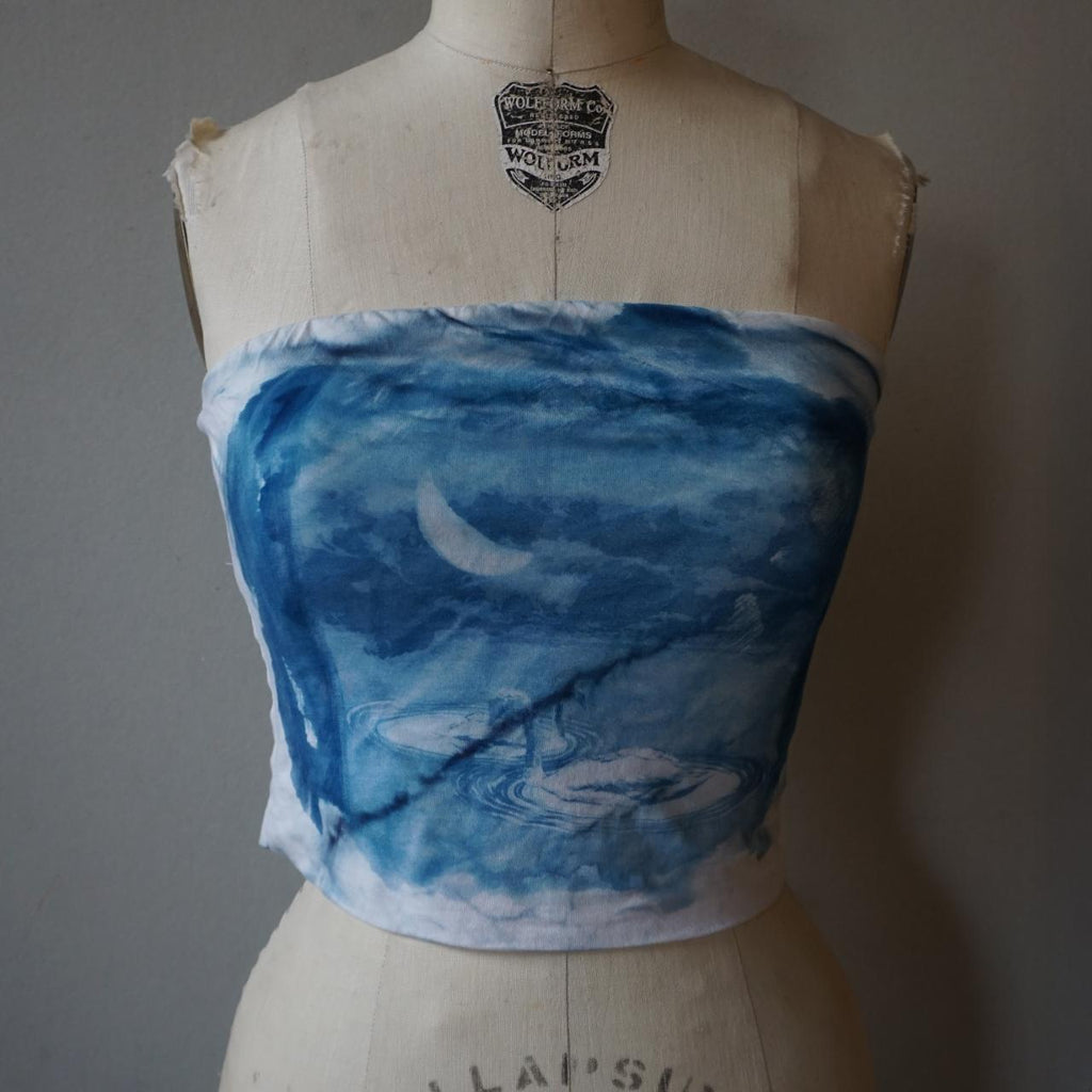 "Swan" Tube Top