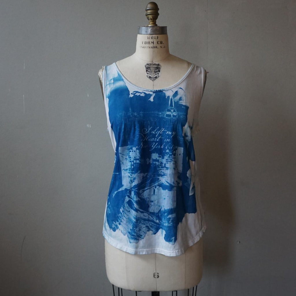 "I left my heart in New York City" Tank